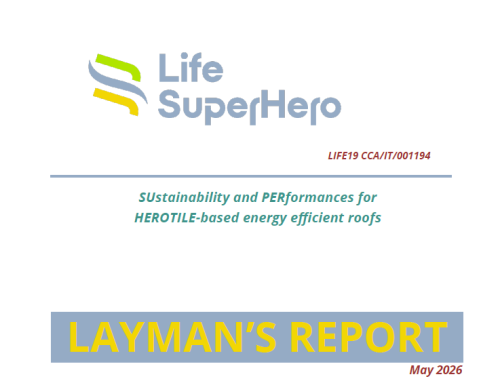 Pubblicato il Layman’s Report di LIFE SUPERHERO